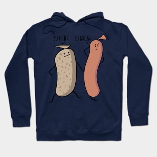 Liver sausage for funny couples Hoodie